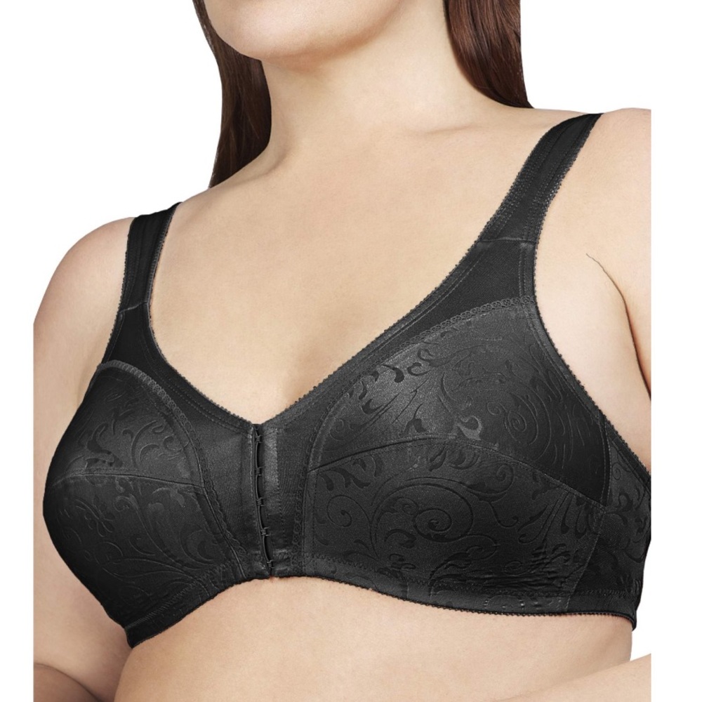 ✨2/$20✨ BODY NATURALS Front Closure Floral Wireless Bra